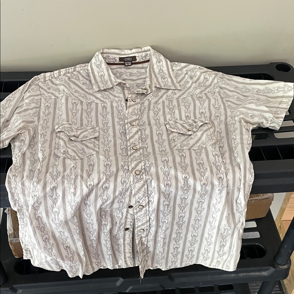 Men's short sleeve Shirt - White